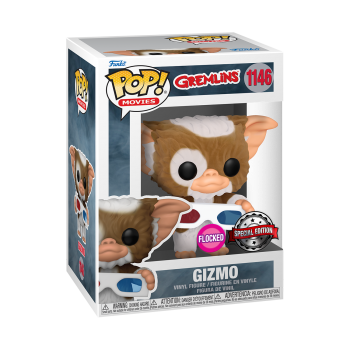 FUNKO POP! - Movie - Gremlins Gizmo Flocked  #1146 Special Edition